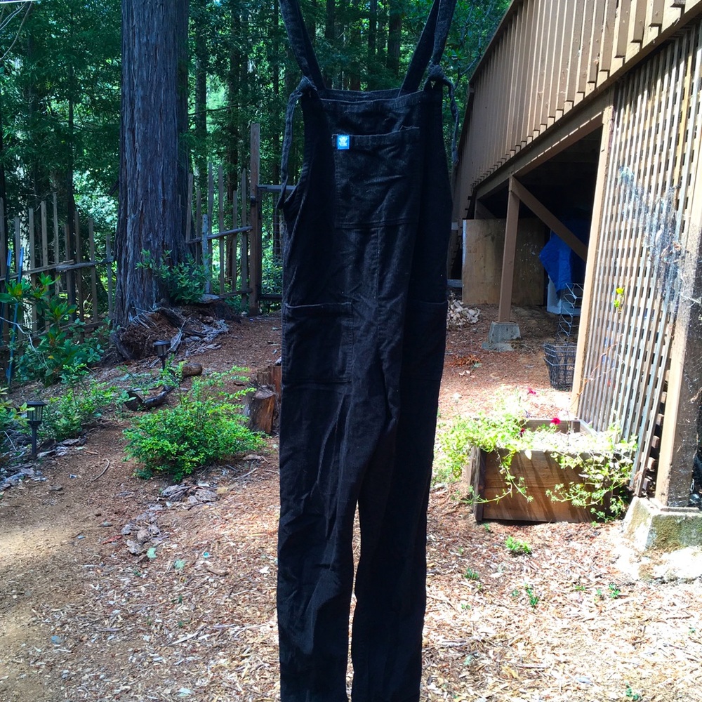 Black corduroy Lucy&Yak dungarees